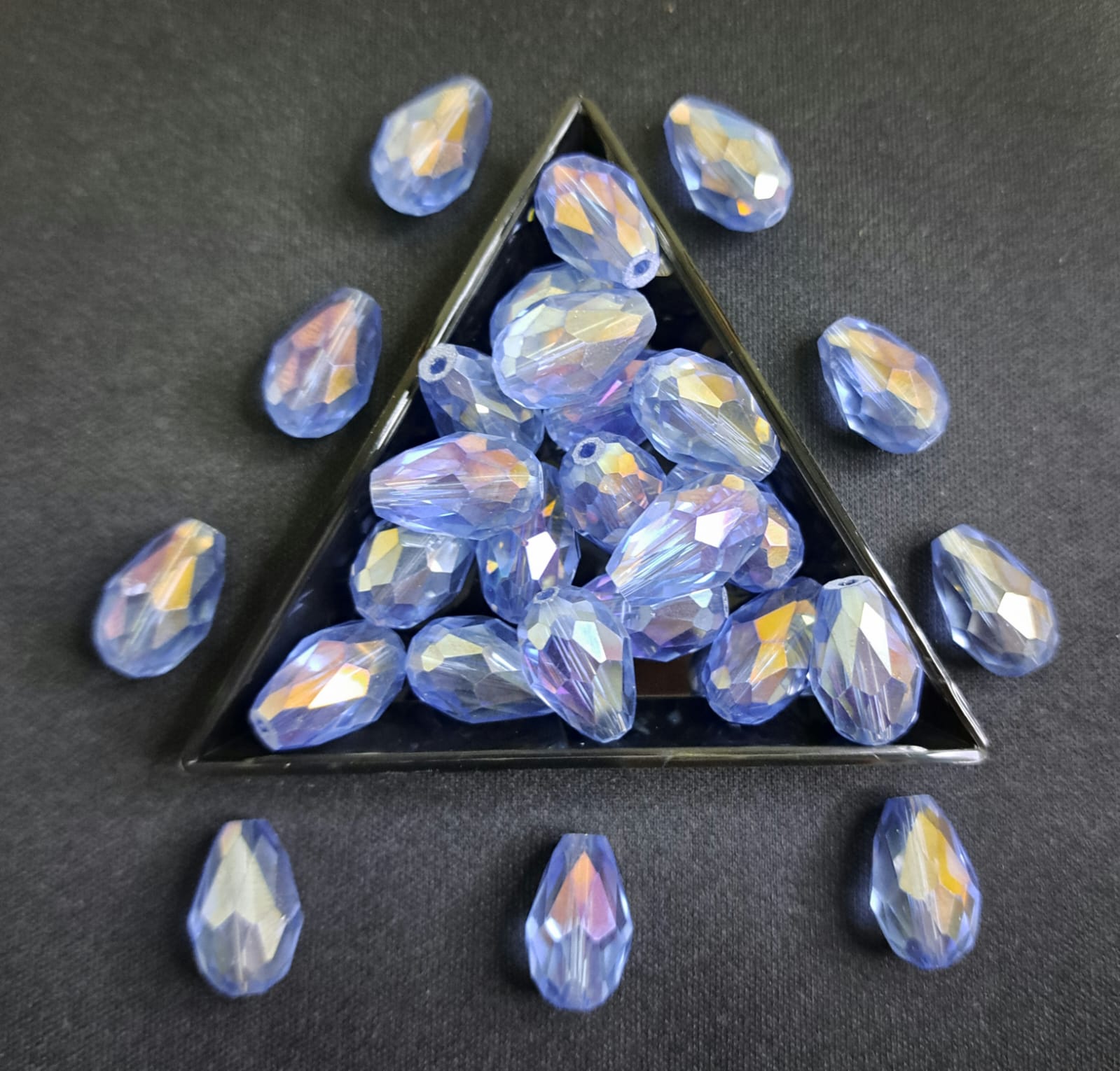 SEPARADORES DE GOTAS | LAVANDA TORNASOL |  15.8MM | 10 UNIDADES