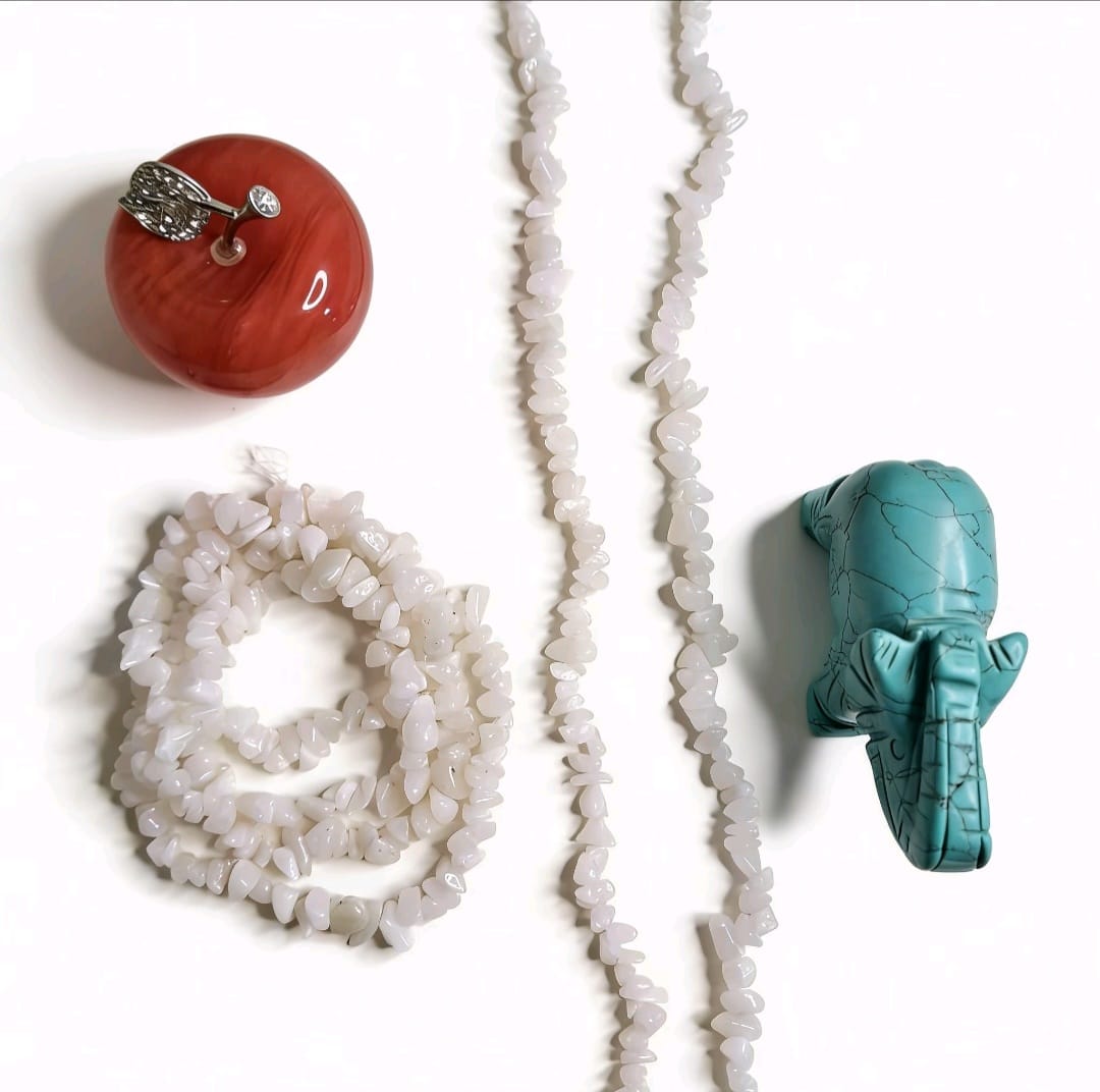 PIEDRAS CHIP | CHICA | CUARZO BLANCO | CLASE "A"