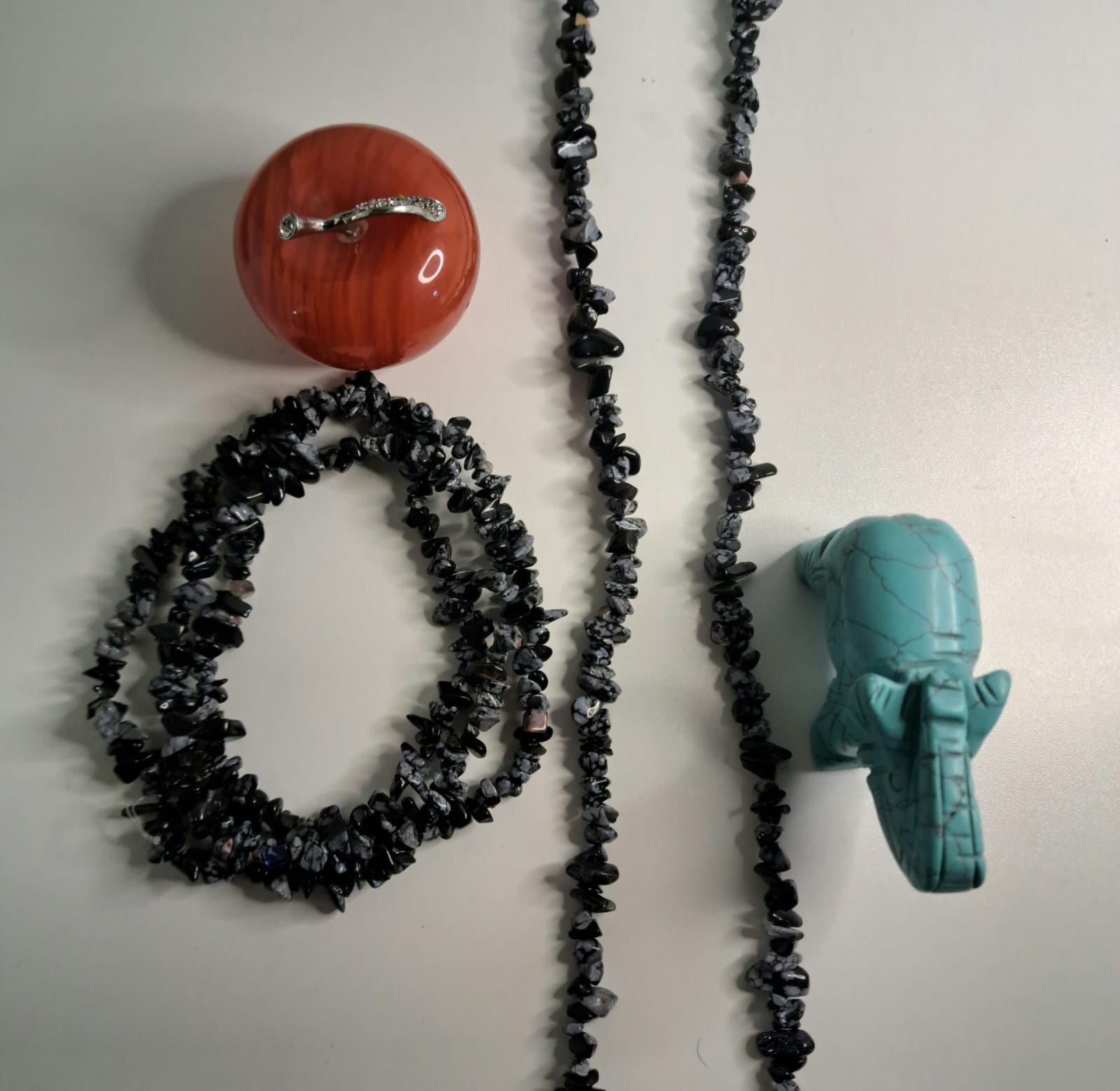 PIEDRAS CHIP | CHICA | OBSIDIANA NEVADA | CLASE "A"